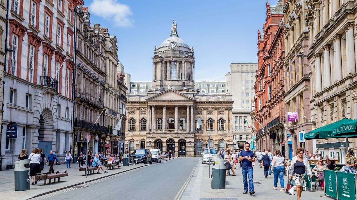Liverpool's architecture is of a grand scale.