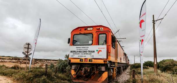 This freight train claims to be the longest ever. Here's how long