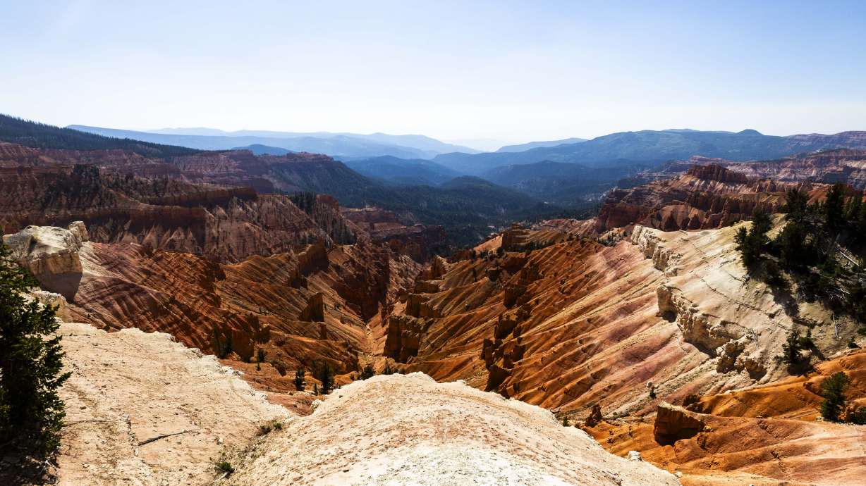 The landscape of Cedar Breaks National Monument is pictured in Iron County on Friday, June 20, 2025.