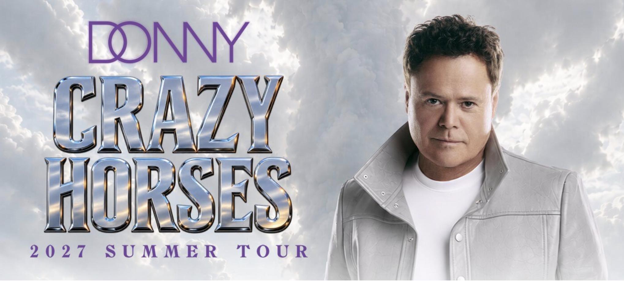 Donny Osmond announces 2027 national summer tour with 2 stops in Utah 