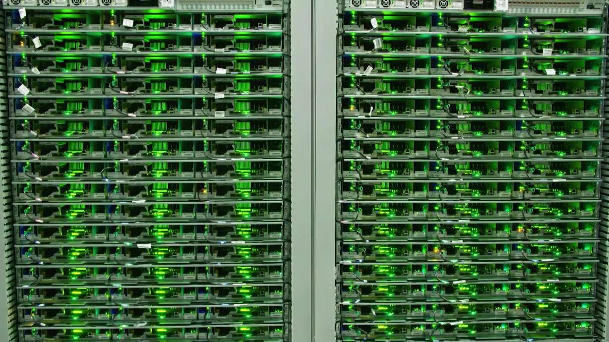 File photo shows data servers. Kevin Williams, the CEO of AI consulting firm AscendAI, said Monday that demand for AI usage will likely only grow, but he said that doesn't necessarily mean business models centered around AI data centers are sound.