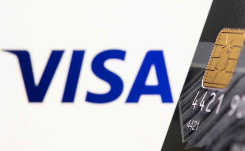 Visa quarterly profit jumps as consumer spending holds up