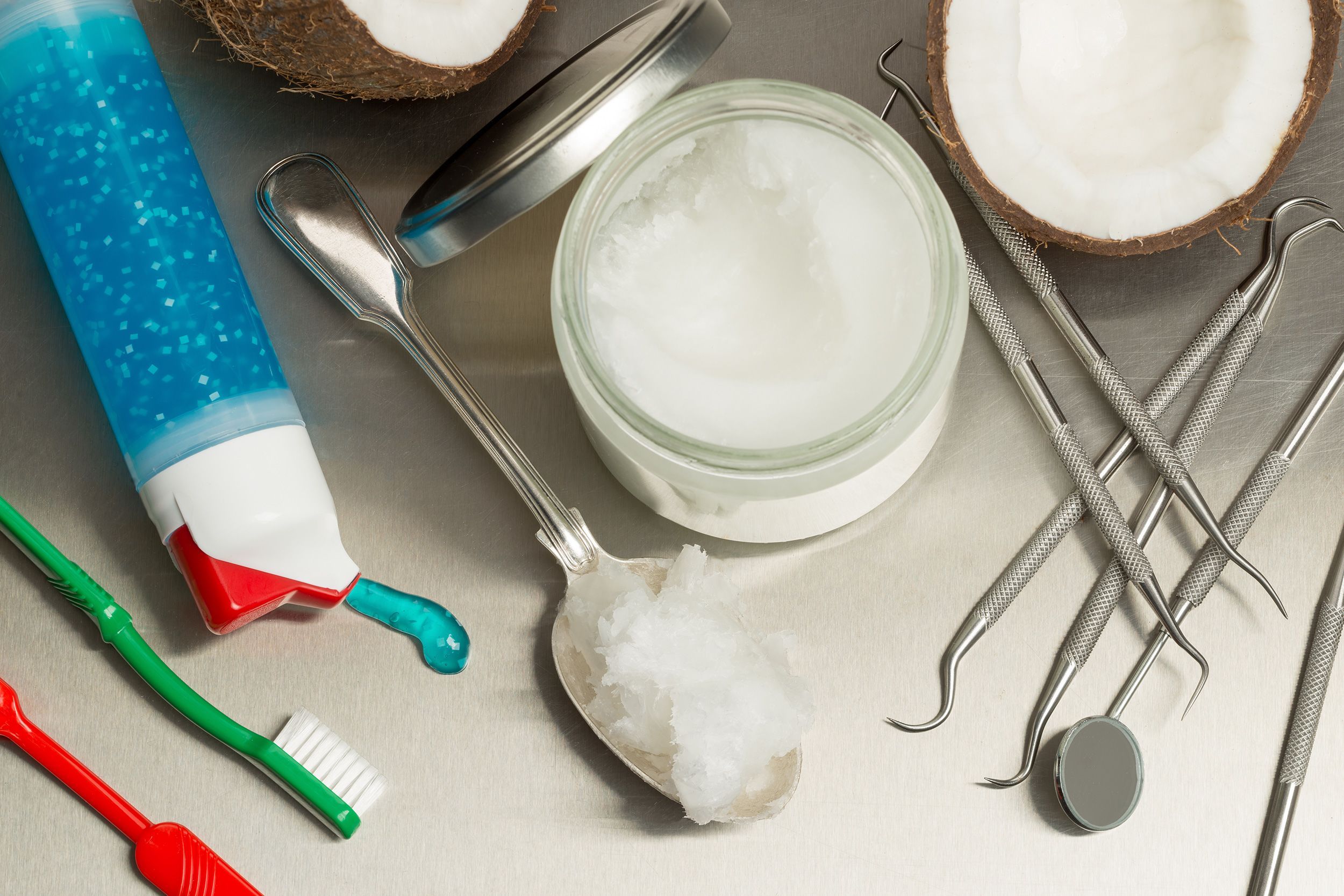 Before there were toothbrushes, there was oil pulling. Now that we have toothbrushes, there's little point in revisiting the ancient practice.