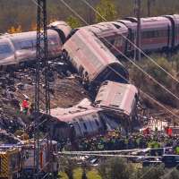 High-speed train collision kills at least 68 in Spain's 2nd deadly rail crash this year