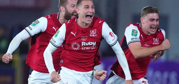 Fleetwood's Cod Army still reveling after pulling off major cup upset over Arsenal