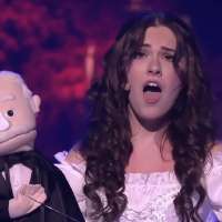Have You Seen This? Woman and puppet perform Phantom of the Opera