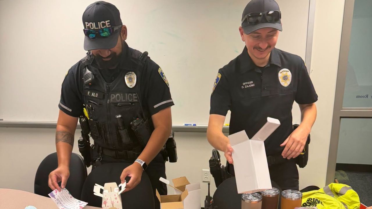 South Salt Lake police assemble, distribute care packages for homeless population