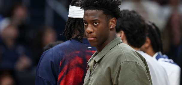 No. 1 pick AJ Dybantsa makes NBA debut for Wizards against Cavaliers