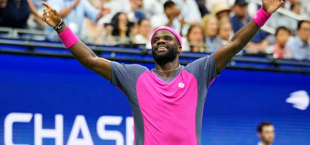 Frances Tiafoe supports young tennis players' careers while still building his own