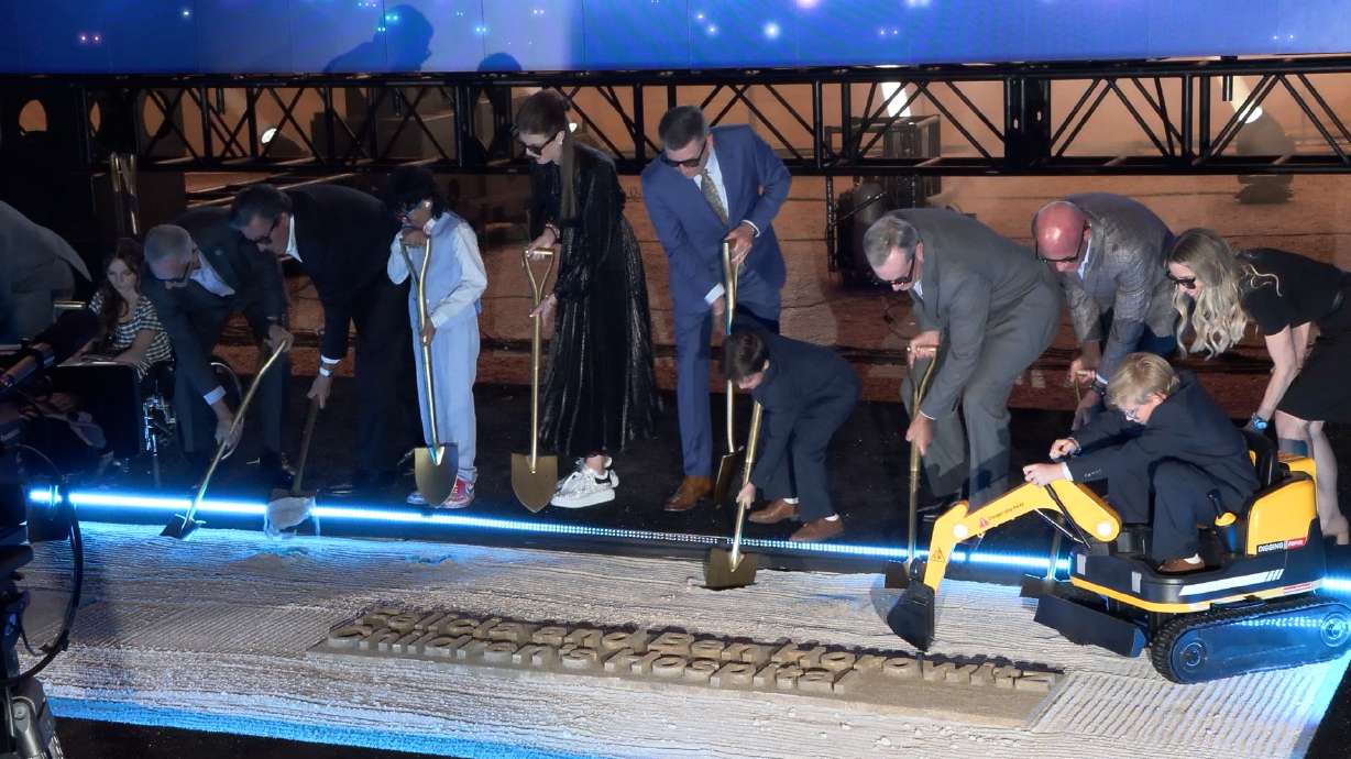 Kids and community leaders help break ground on the new children's hospital in Las Vegas on Aug. 26, 2026. The hospital could make it easier for southern Utah families to access specialized pediatric care closer to home.