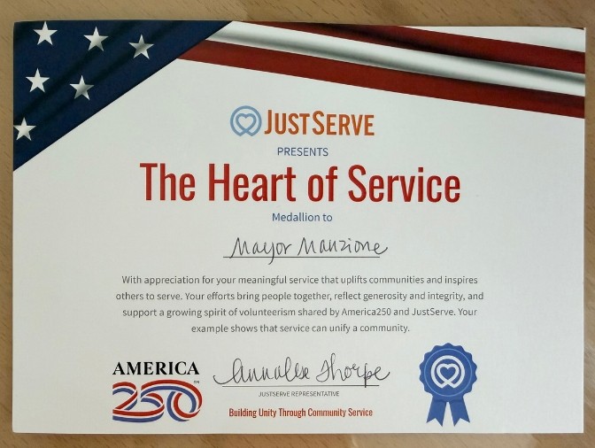 The Heart of Service award was presented to 31 Tooele Valley residents who had been nominated for their service and outreach.