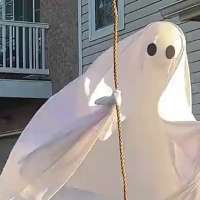 Have You Seen This? Swinging ghost looks almost human