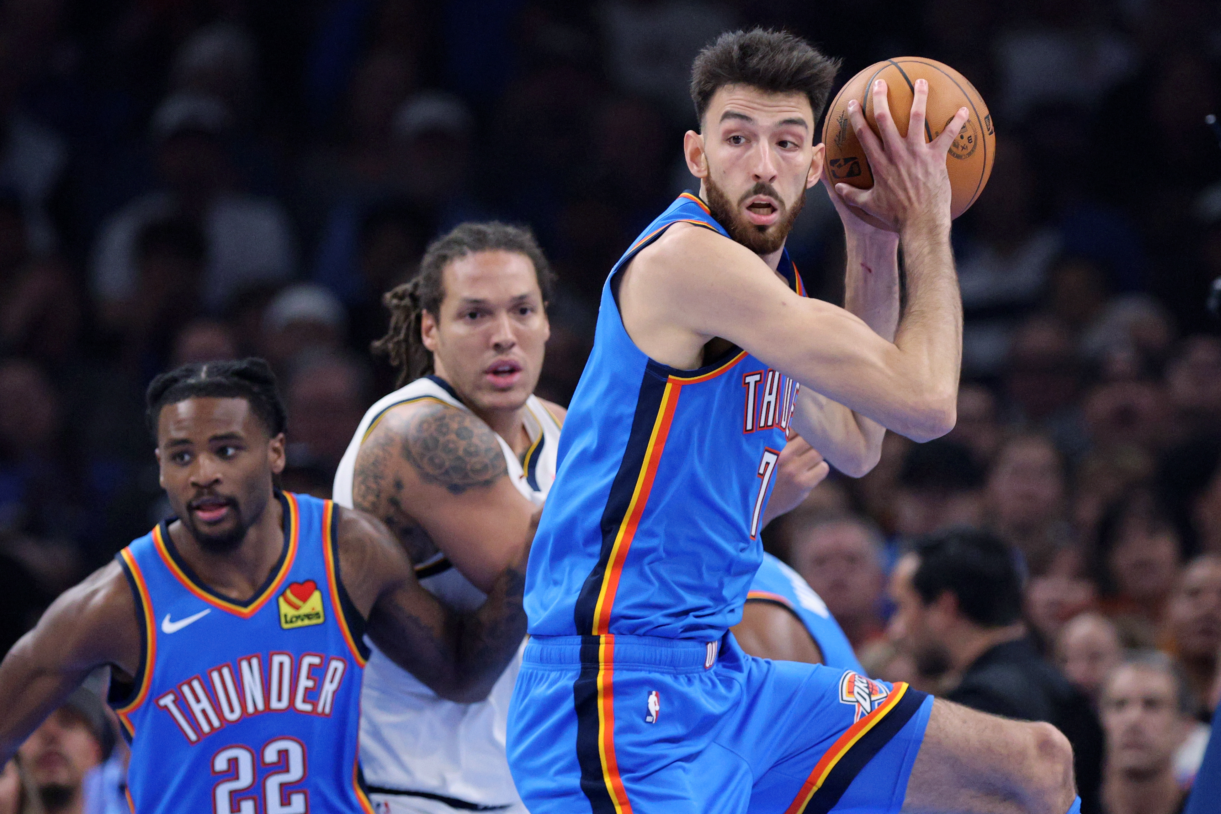 Chet Holmgren out at least 2 months with knee injury and Cason Wallace has shoulder surgery