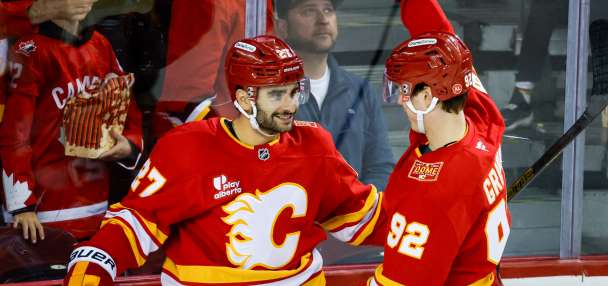 Flames beat Kraken 6-2 behind career-best 4 points from Matt Coronato