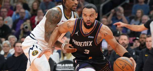 Suns' Dillon Brooks ejected from game for kicking Nuggets' Jamal Murray in the groin