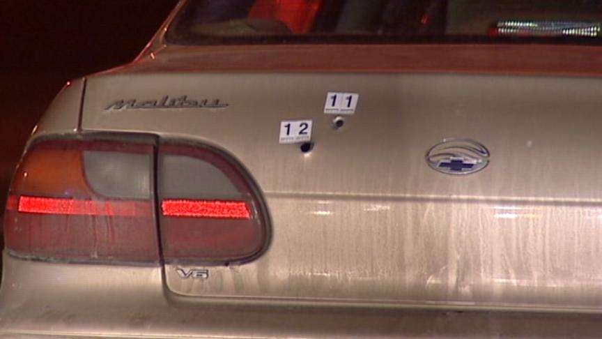 Shots fired at officer during traffic stop