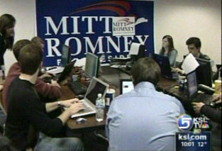 Romney's Iowa campaign office making final push