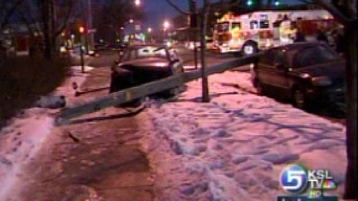 Accident sends 8 to the hospital