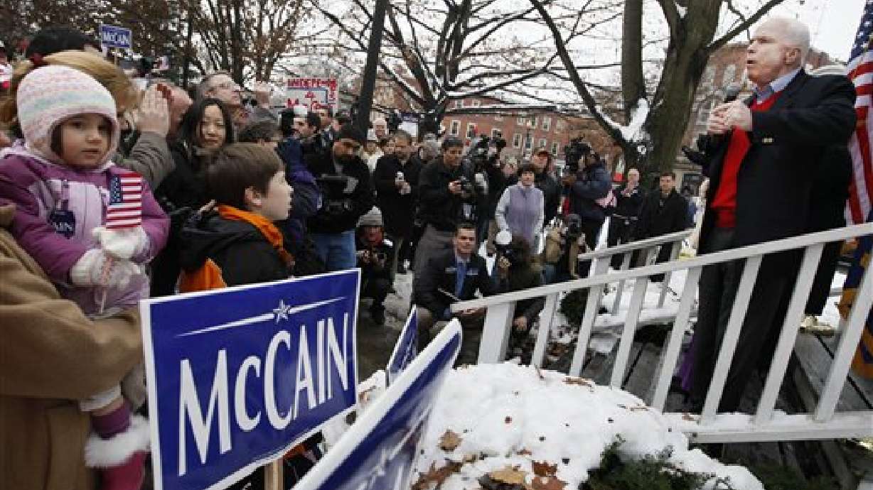 Candidates and supporters working hard in New Hampshire