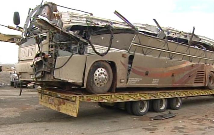 Cameras could offer clues into cause of bus crash