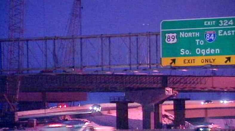 Man rushed to the hospital after falling from a bridge