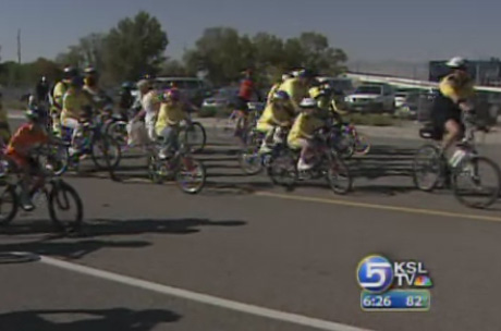 "Bikes for Kids" Gives out Hundreds of Bikes