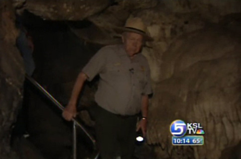 Ranger Has Been Guiding Tours of Timpanogos Cave Since 1944