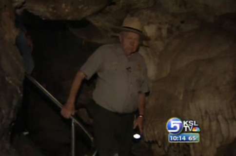 Ranger Has Been Guiding Tours of Timpanogos Cave Since 1944
