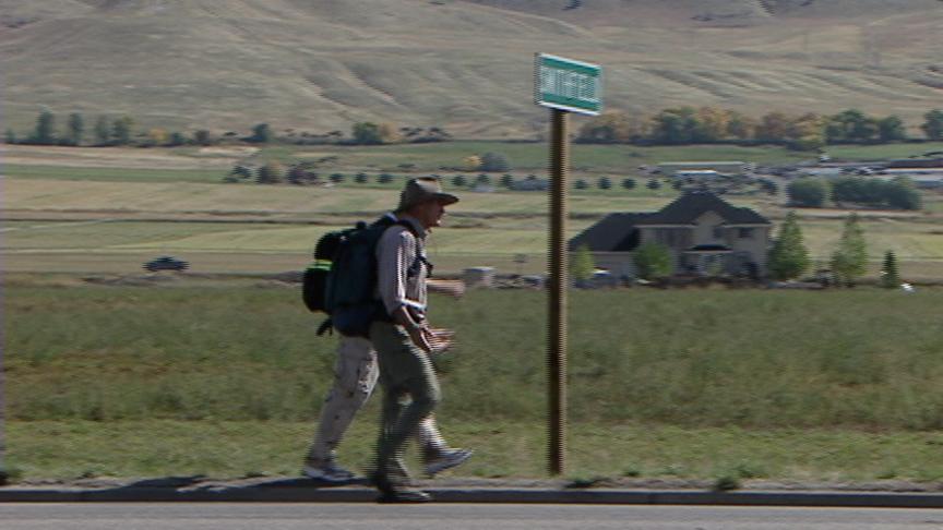 Man Begins Walk Through Utah to Protest War