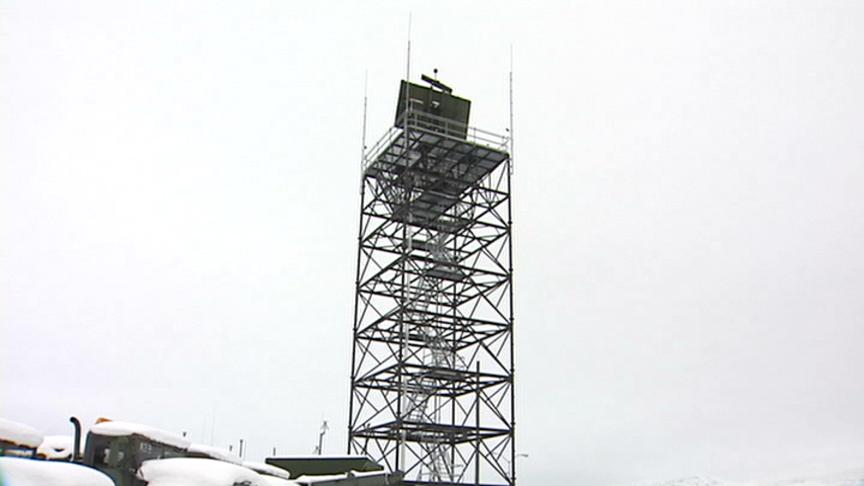 New radar tower provides realistic air control training 