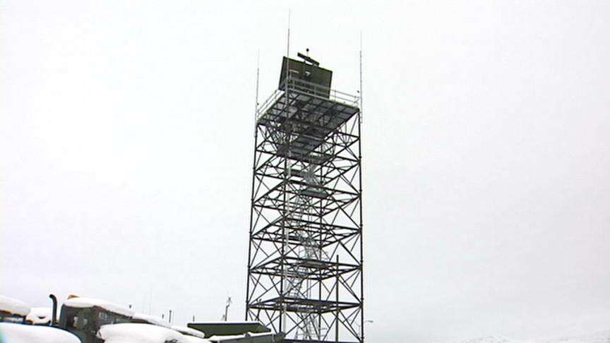 New radar tower provides realistic air control training