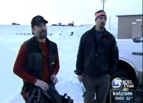 Friend saves man from avalanche