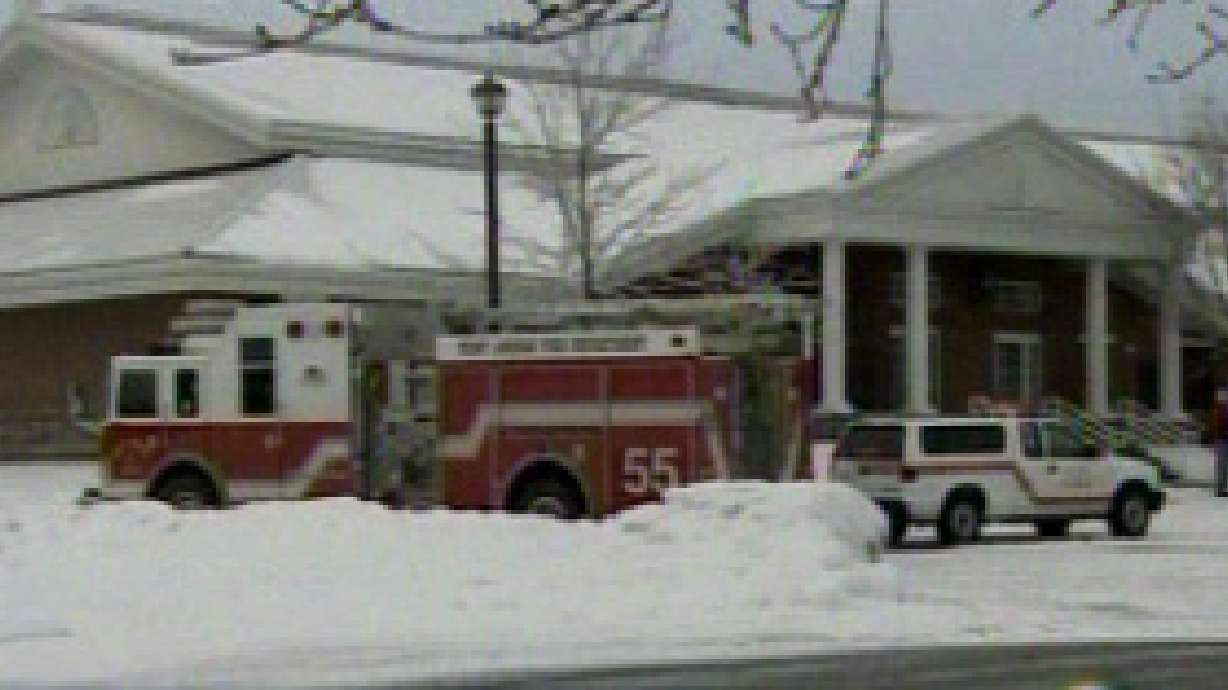 Smoking furnace sends church-goers home