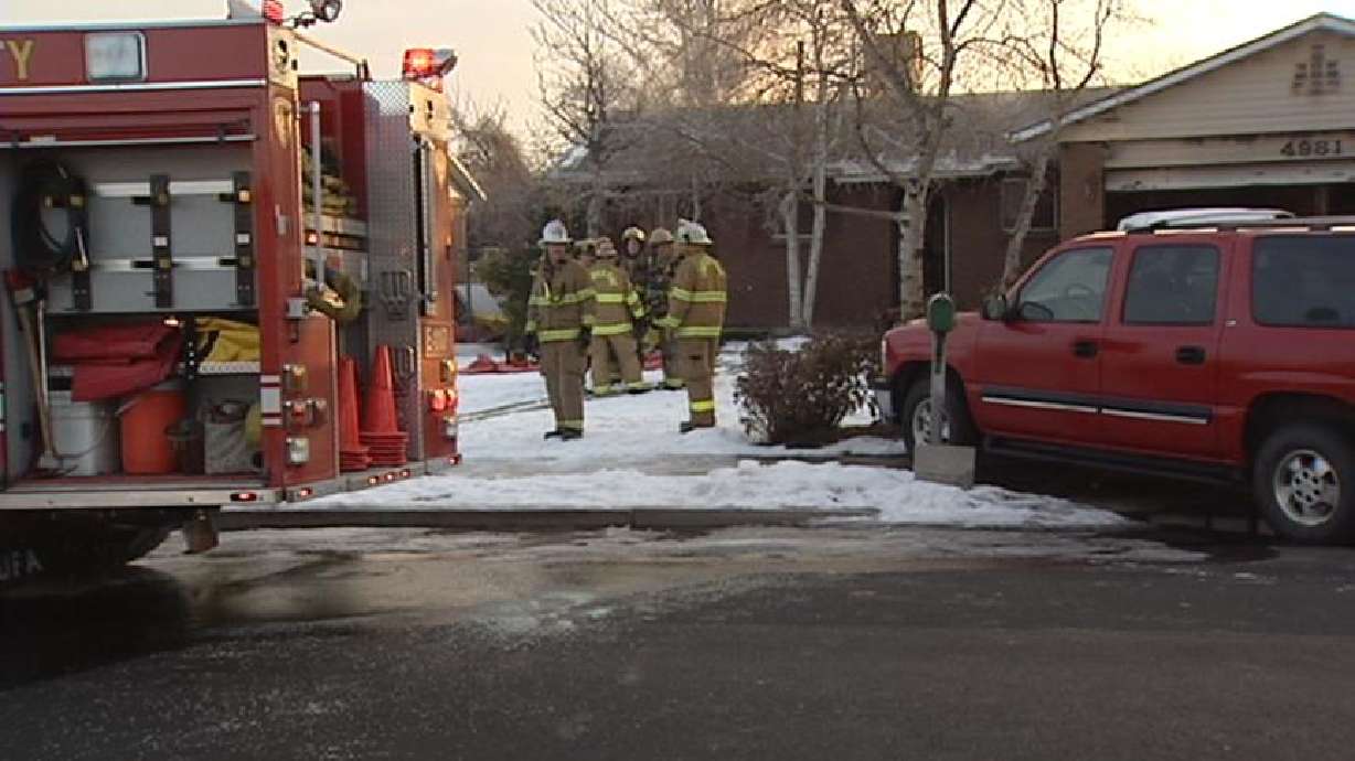 Family safe after fire damages home