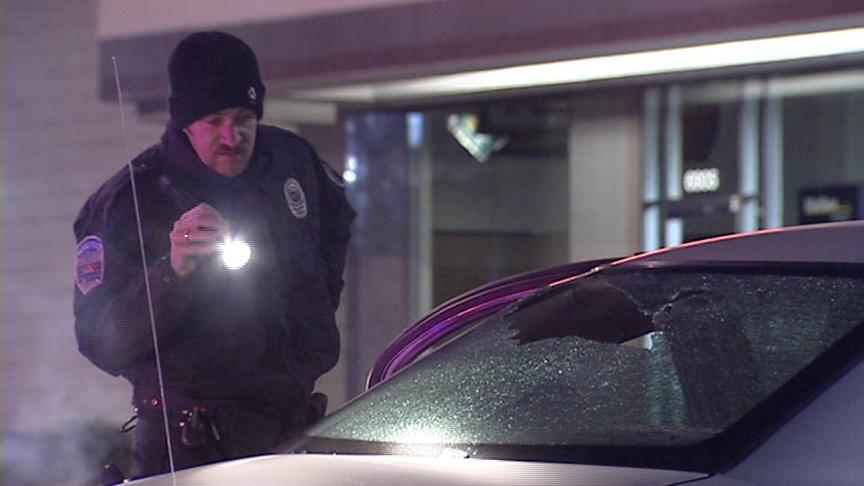 Police search for suspect in road rage shooting