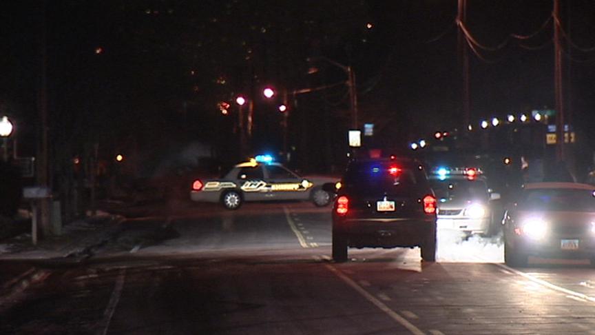 Police search for suspect in road rage shooting
