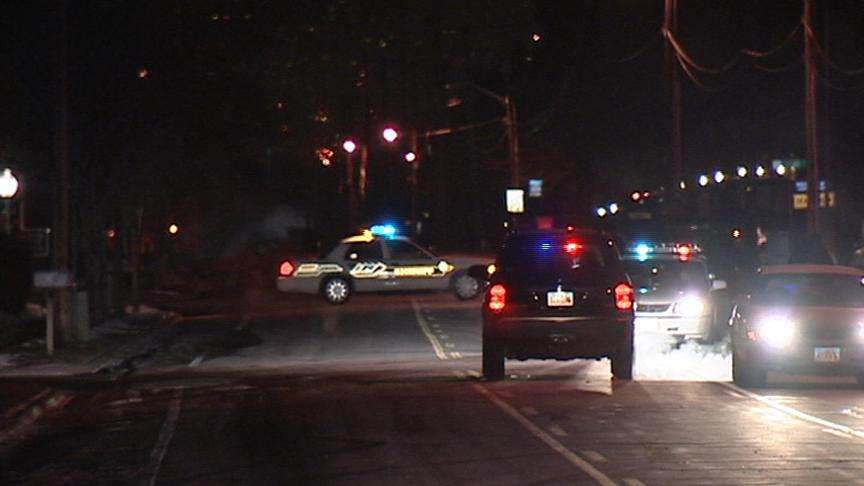 Police search for suspect in road rage shooting