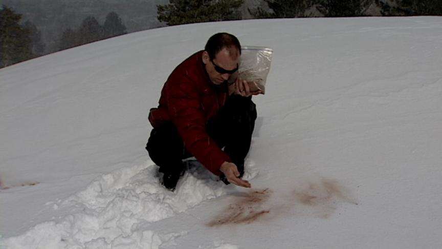 Scientist says high dust levels have negative effects on snowpack