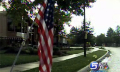 Neighborhood Celebrates Return of Soldier