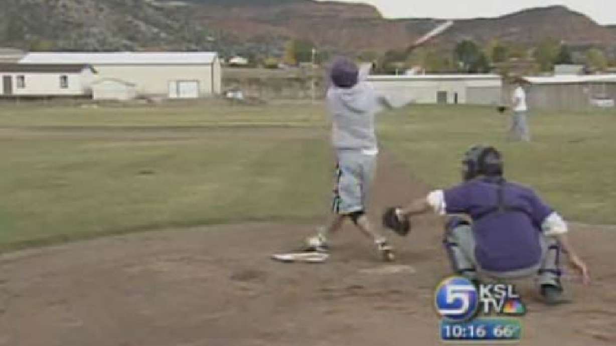 High School Baseball Player Overcomes Unique Challenge