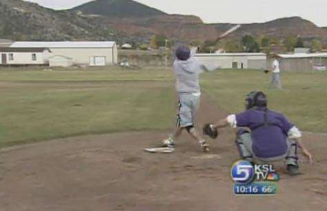 High School Baseball Player Overcomes Unique Challenge