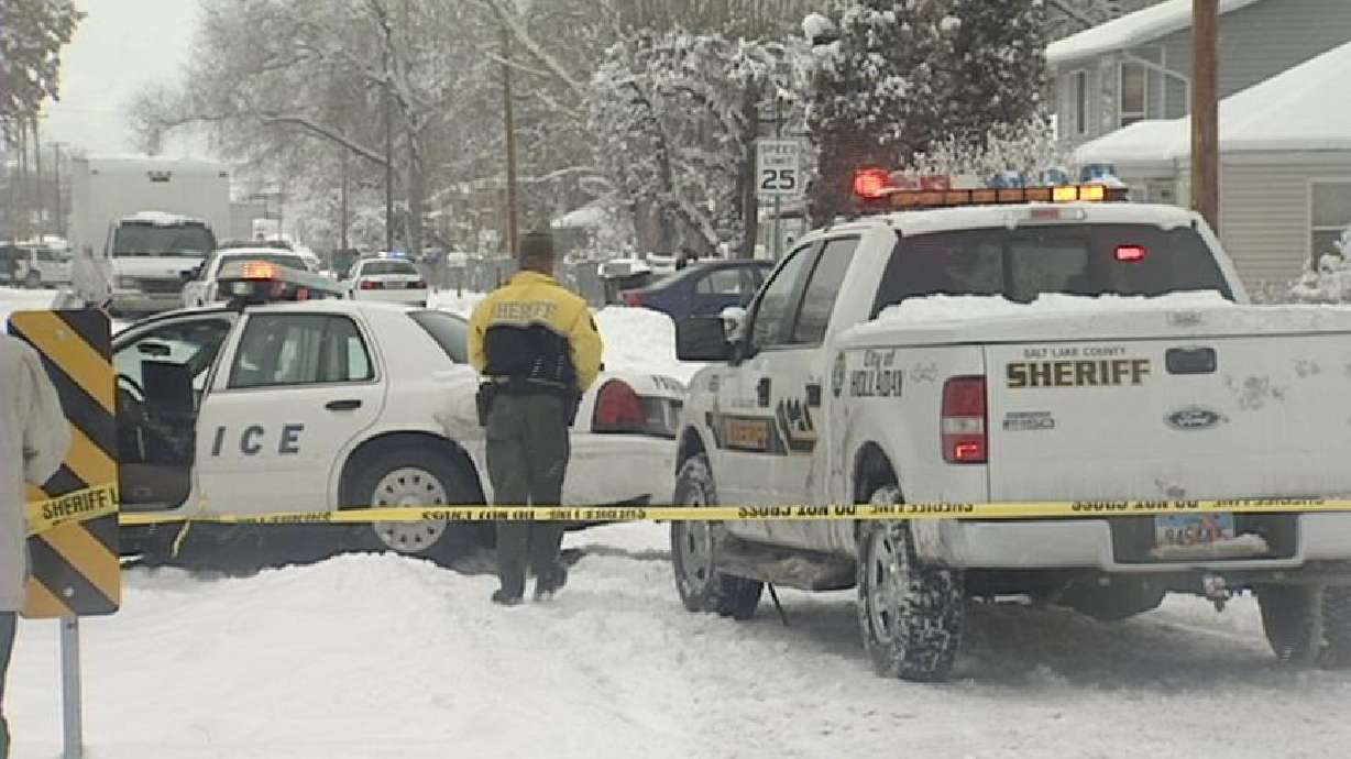 Man with sword shot and killed by police