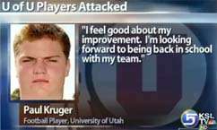 2 Utah football players recovering from stabbing