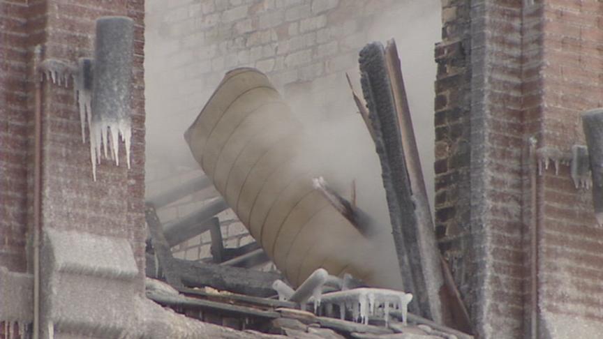 Demolition crews tear down DV8 building