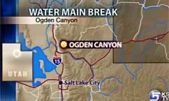 Water Main break closes 4 schools, leaves 4,000 without water