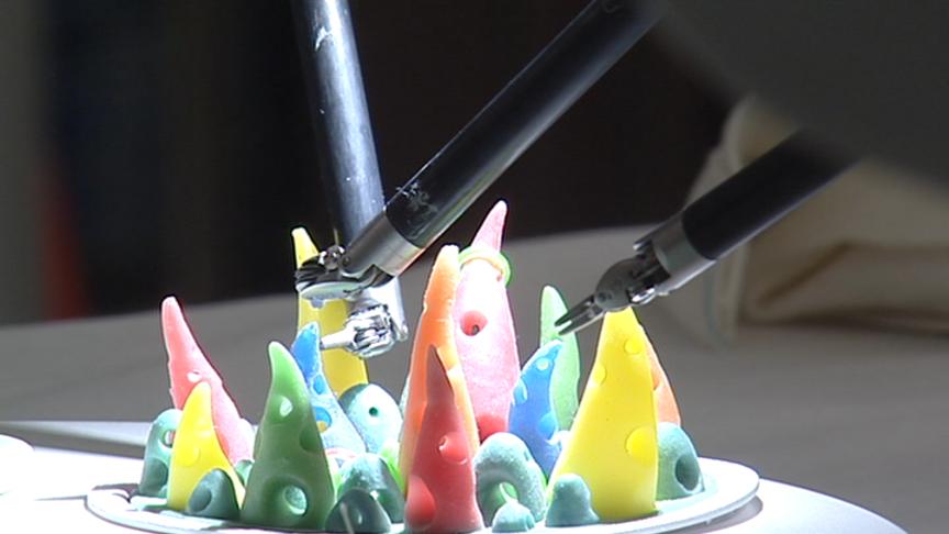 Robot helping surgeons work on smaller scale