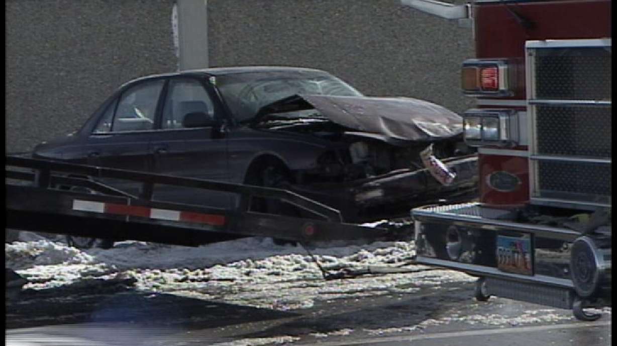 Icy roads cause problems for morning commuters
