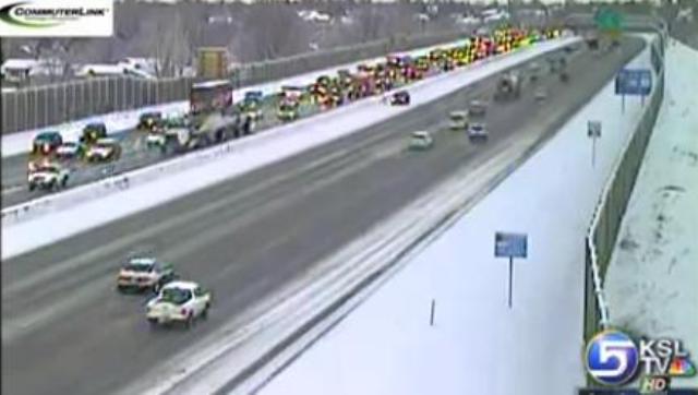 Drivers face more snow, WSU cancels classes
