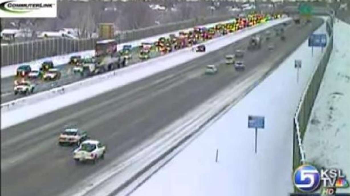 Drivers face more snow, WSU cancels classes