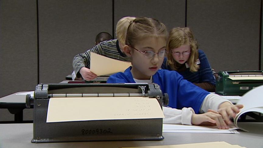 Kids show off their reading and writing skills in competition